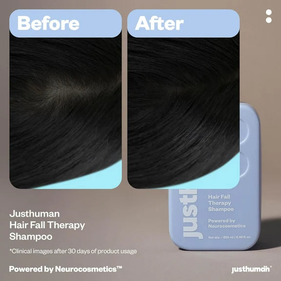 JustHuman Anti Hairfall shampoo - 250 ml