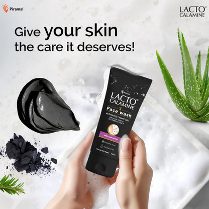 Lacto Calamine Activated Charcoal Face Wash - 100 ml
