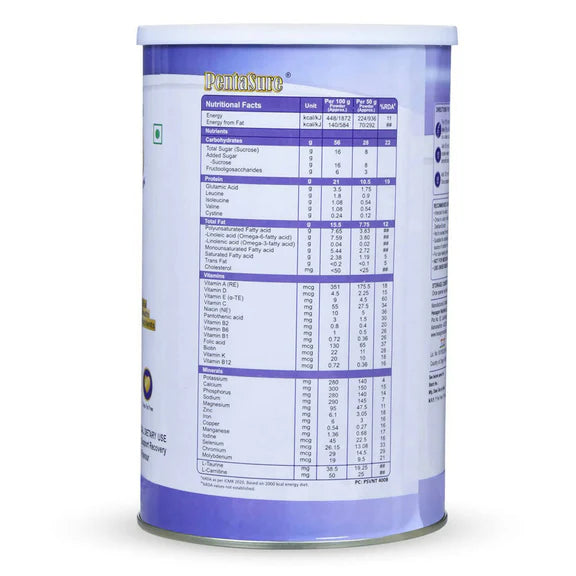 PentaSure Complete Nutritional Powder - Vanilla Flavor - 400 gm