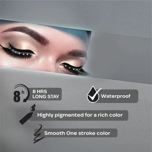 Faces Canada Ultime Pro Eye Pencil - Solid Black 02 - 1.2 gm