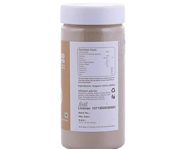 Go Earth Organic Amla Powder - 150 gm