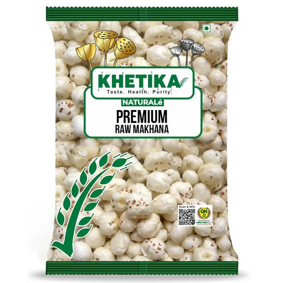 Khetika Premium Raw Phool Makhana - 250 gm