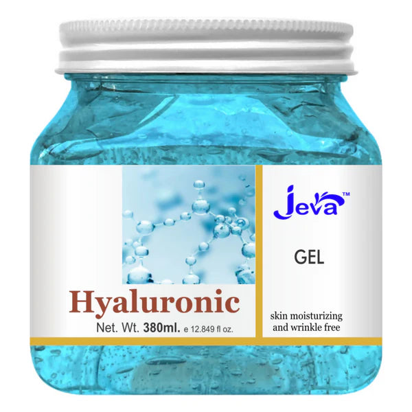 Jeva Hyaluronic Acid Face Moisturizer Hydrating Water Gel - 380 ml
