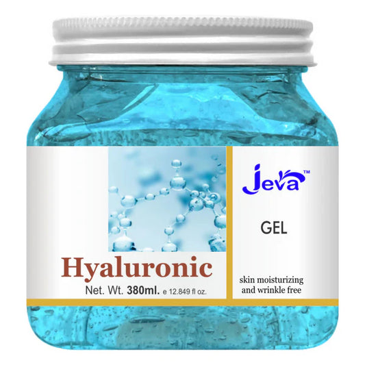 Jeva Hyaluronic Acid Face Moisturizer Hydrating Water Gel - 380 ml