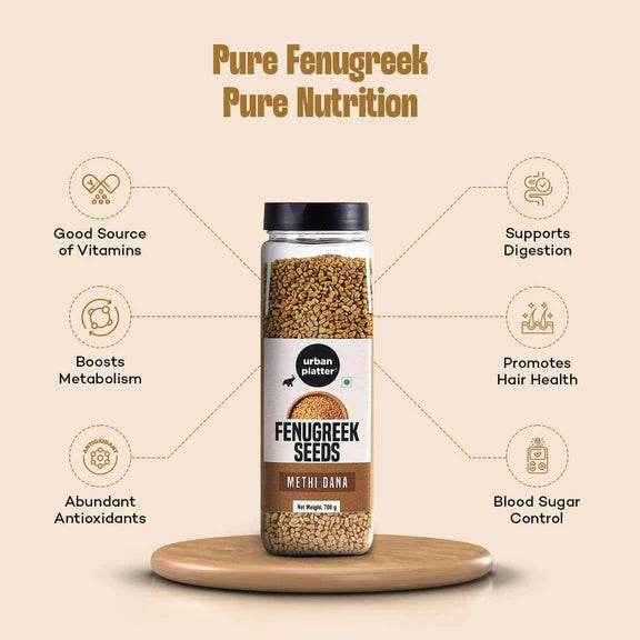 Urban Platter Fenugreek Seeds Whole - 700 gm