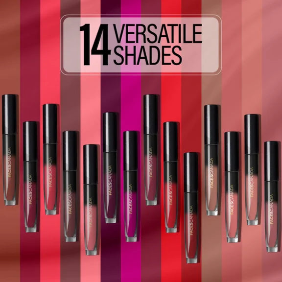 Faces Canada Comfy Silk Liquid Lipstick - Lunar Brown 11 - 3 ml