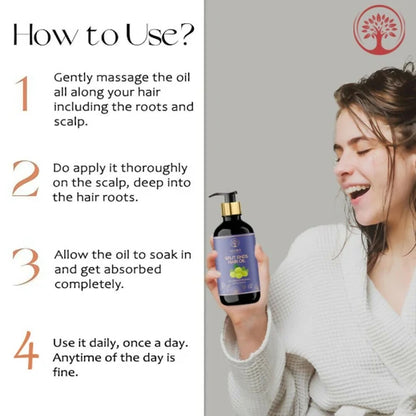 Ivory Natural Splits Ends Repair Hair Oil - Natural Hair Therapy For Split Ends And Hair Wellness - 200 ml