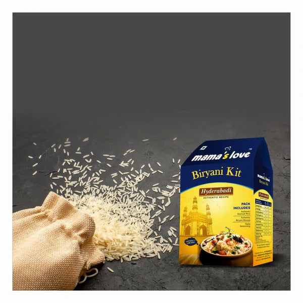 Mama's love Biryani Kit Hyderabadi - Authentic Recipe - 200 gm