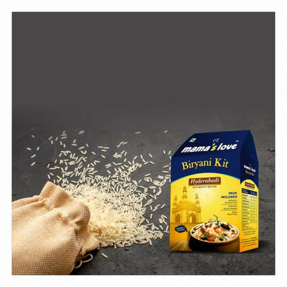 Mama's love Biryani Kit Hyderabadi - Authentic Recipe - 200 gm