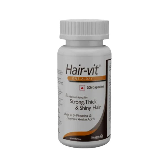 HealthAid Hair-vit (Multivitamins for Hair) Capsules - 30 caps