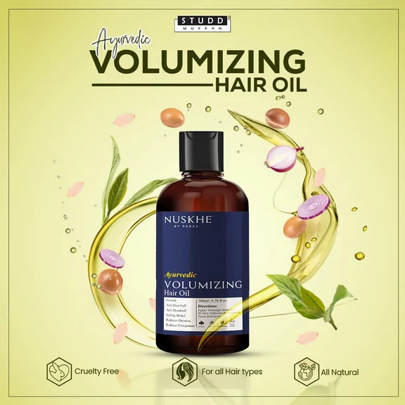 Nuskhe By Paras Ayurvedic Volumizing Hair Oil - 200 ml