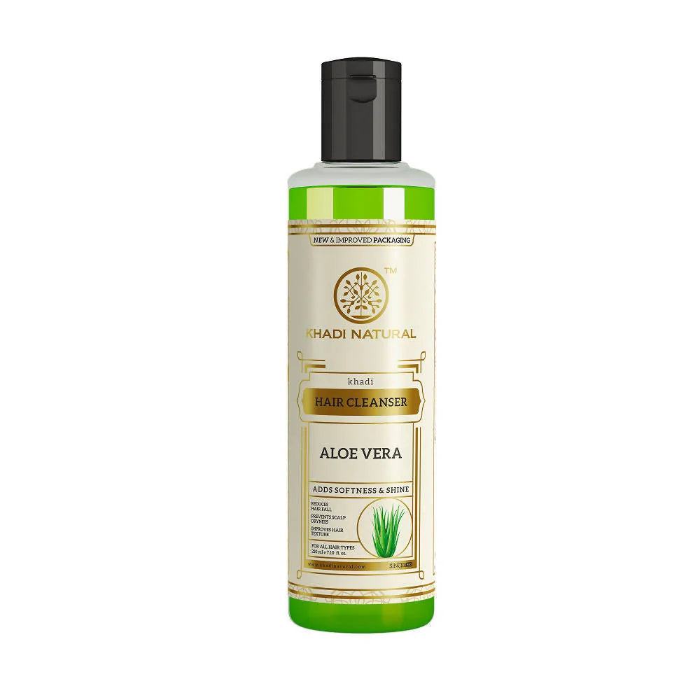 Khadi Natural Aloe vera Hair Cleanser - 210 ml