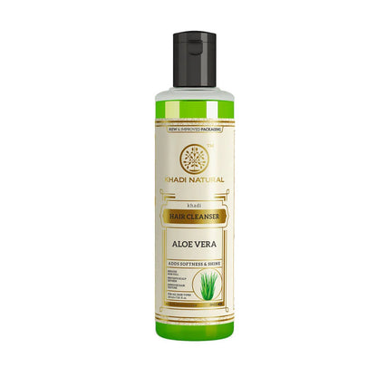 Khadi Natural Aloe vera Hair Cleanser - 210 ml
