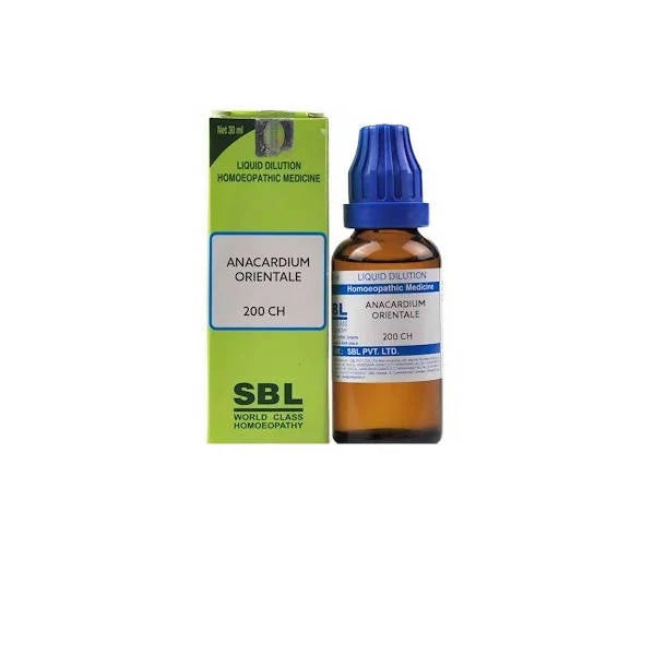 SBL Homeopathy Anacardium Orientale Dilution -200 CH