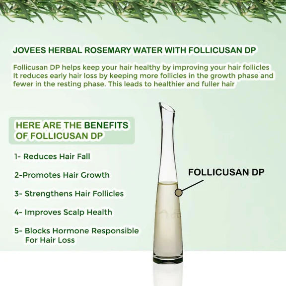 Jovees Herbal Rosemary Water Spray With Follicusan DP - 200 ml