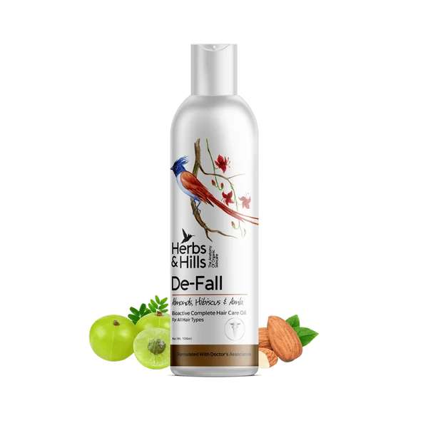 Herbs & Hills De-Fall Bioactive Complete Hair Care Oil - 100 ml