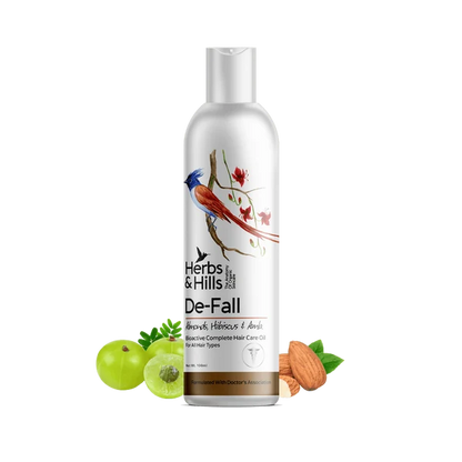Herbs & Hills De-Fall Bioactive Complete Hair Care Oil - 100 ml