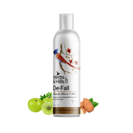 Herbs & Hills De-Fall Bioactive Complete Hair Care Oil - 100 ml