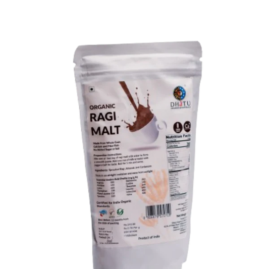 Dhatu Organics & Naturals Sprouted Ragi Malt - 300 gm