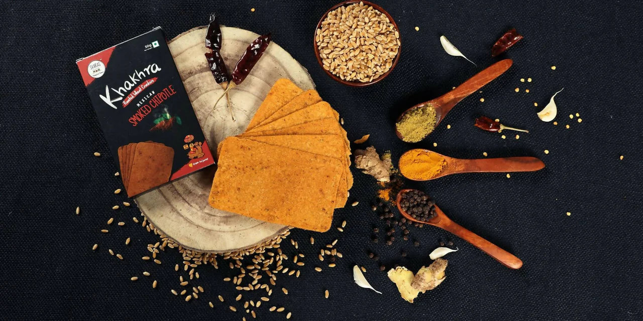 Svaras Mexican Smoked Chipotle Khakhra