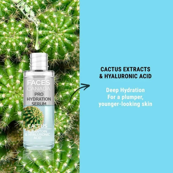 Faces Canada Pro Hydration Serum - Cactus - 27 ml