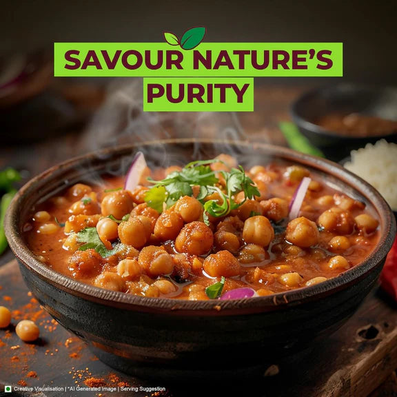 Aashirvaad Organic Kabuli Chana - 500 gm