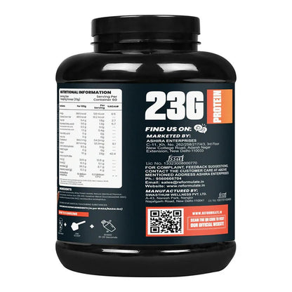 Reformulate Ultima I Whey Protein with Isolate I 23 G Protein I 5.1G BCAA I 10.8 EAA I Pre & Probiotics - Chocolate - 2 kg