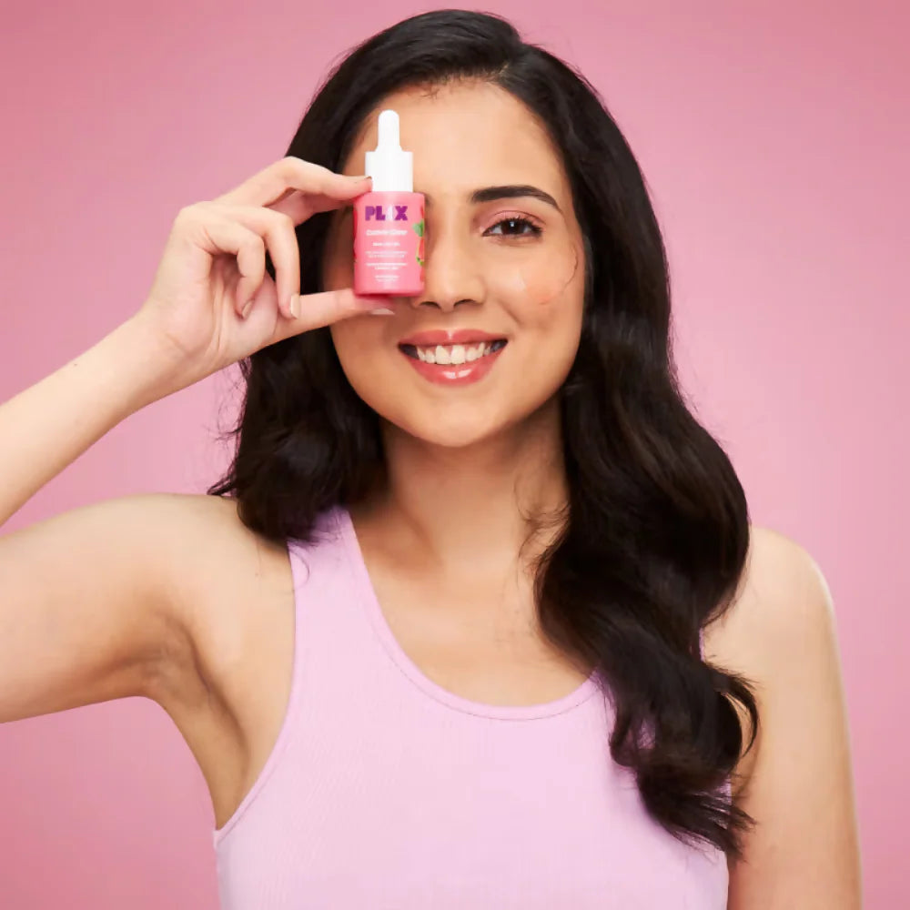 PLIX The Plant Fix Guava Glow Regime With Cleanser With 10% Vitamin C Serum & Invisible Sunscreen - combo