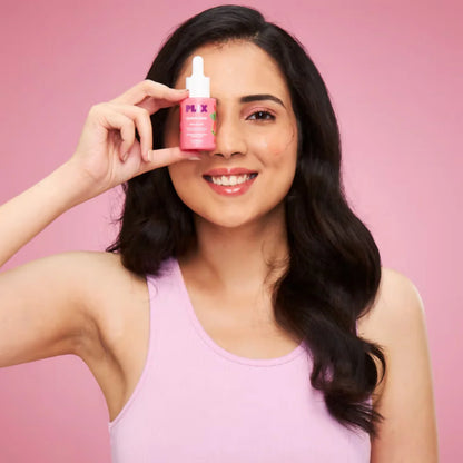 PLIX The Plant Fix Guava Glow Regime With Cleanser With 10% Vitamin C Serum & Invisible Sunscreen - combo