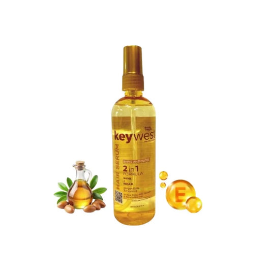 Keywest Professional Shine & Gloss Hair Serum 2in1 Formula Shine + Repair - 200 ml
