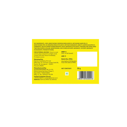 Elemen Moisturizing Sunscreen Butter SPF 50+ PA+++ - 50 gm