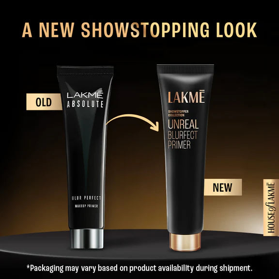 Lakme Unreal Blur Perfect Face Primer, Mattifies & Blurs Pores - 30 ml