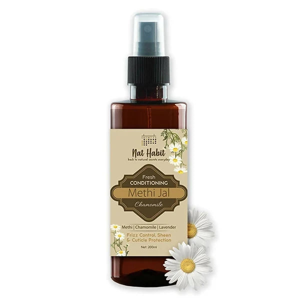 Nat Habit Chamomile Conditioning Methi Jal Hair Serum Spray - 200 ml