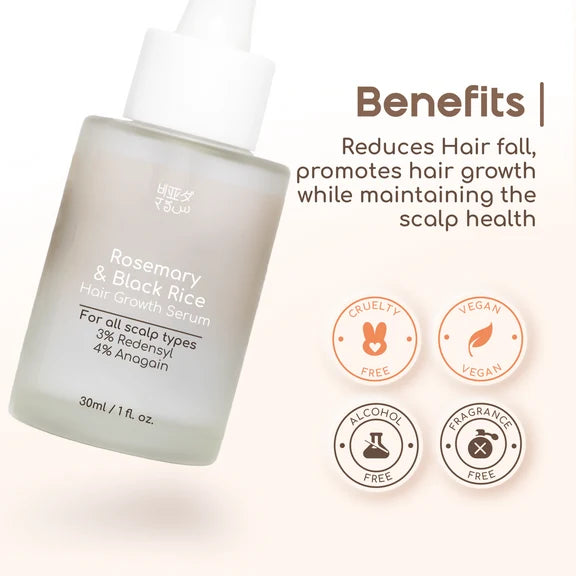 Beyond Rice Rosemary & Black Rice Hair Growth Serum - 30 ml