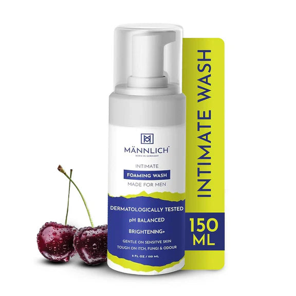 Mannlich Intimate Foaming Wash For Men - 150 ml