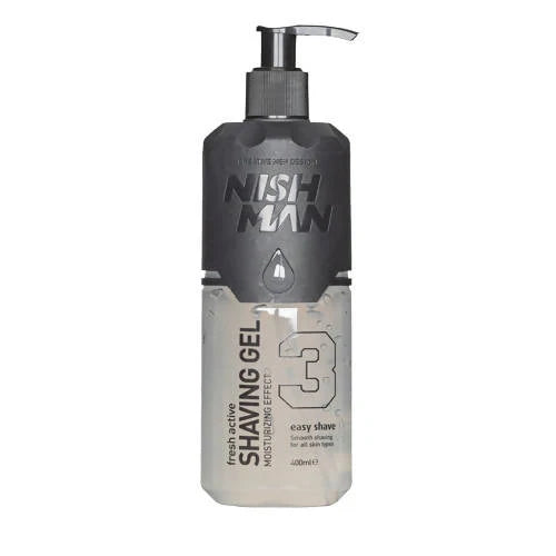 Nishman Easy Shave Transparent Shaving Gel - 400 ml