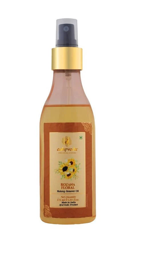 Ashpveda Rozana Floral Makeup Remover Oil - 175 gm
