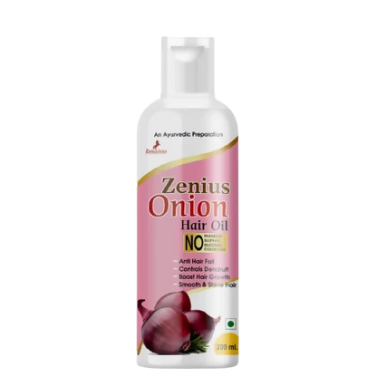 Zenius Onion Hair Oil for Hair Fall and Hair Growth - 200 ml