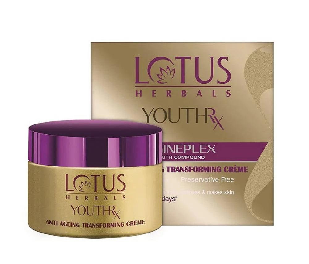 Lotus Herbals Youth Rx Anti-Aging Transforming Creme