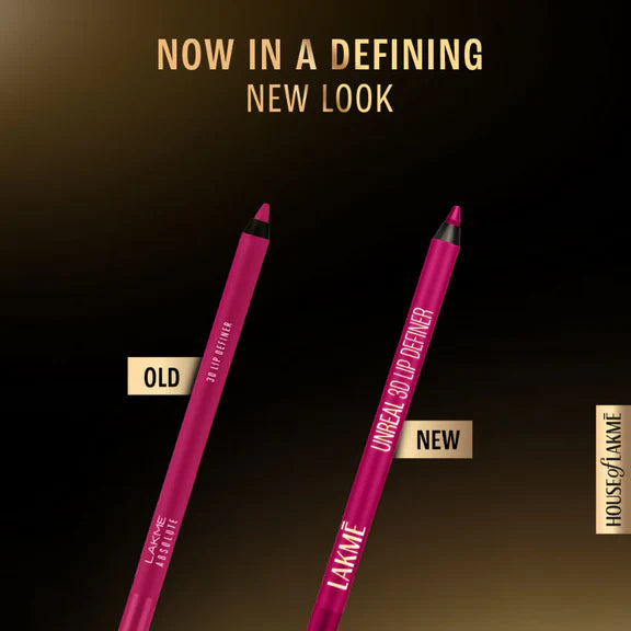Lakme Unreal 3D Lip Definer - Carnation - 12 gm