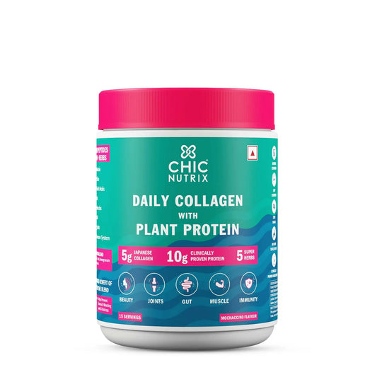 Chicnutrix Daily Collagen With Plant Protein - Mochaccino Flavor