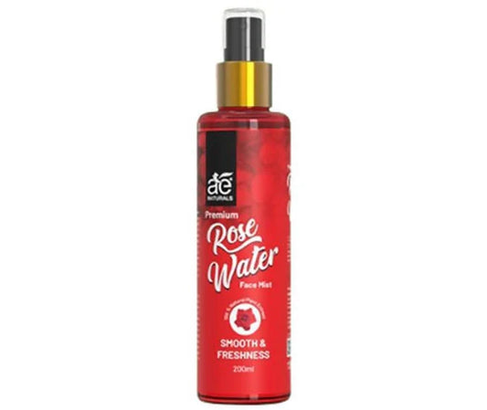 Ae Naturals Premium Rose Water Face Mist Smooth and Freshness - 200 ml