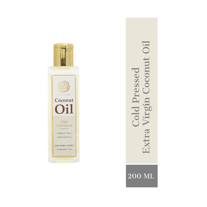 The Pure Story Natural Cold Pressed Coconut Hair Oil