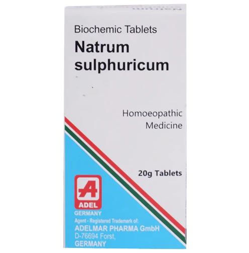 Adel Homeopathy Natrum Sulphuricum Biochemic Tablets