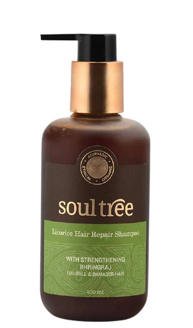 Soultree Licorice Hair Repair Shampoo With Strengthening Bhringraj - 250 ml