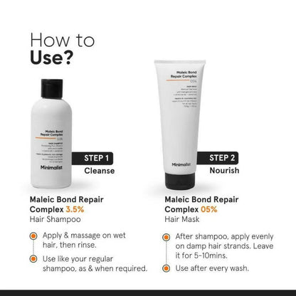 Minimalist Maleic Bond Repair Complex 5% Hair Mask