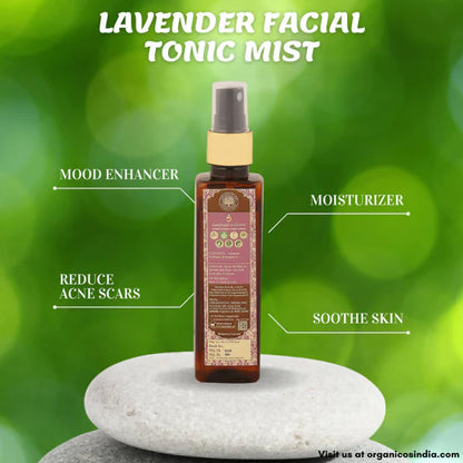 Organicos Lavender Facial Tonic Mist - 100 ml