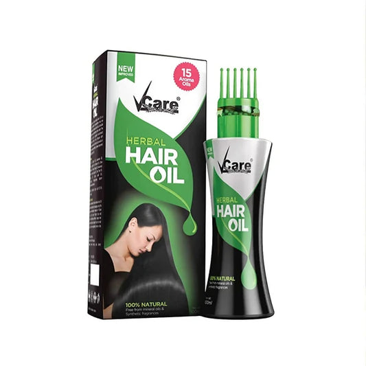 VCare New Improved Herbal Hair Oil with Wonder Cap - 100 ml