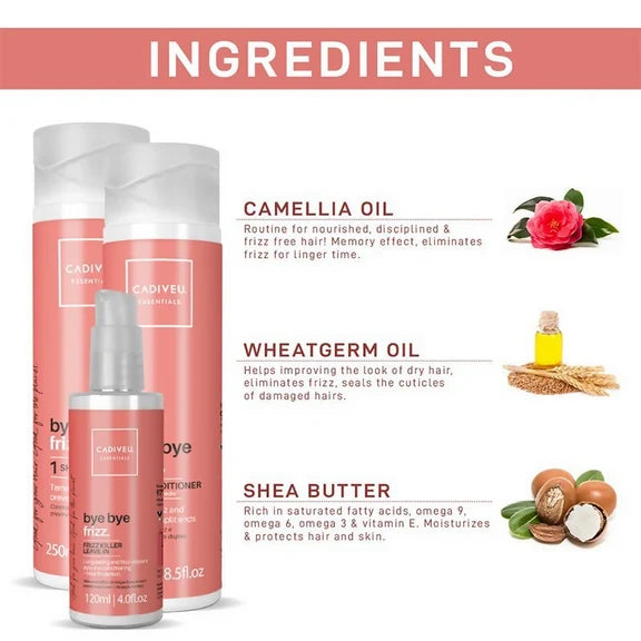 Cadiveu Bye Bye Frizz Combo - combo