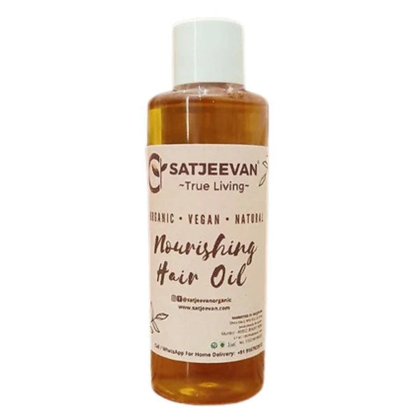 Satjeevan Organic Nourishing Hair Oil - 100 ml